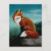 Briefkaarten met rode vos (Voorkant)