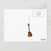 Briefkaarten met rotsen-n-Roll (Achterkant)