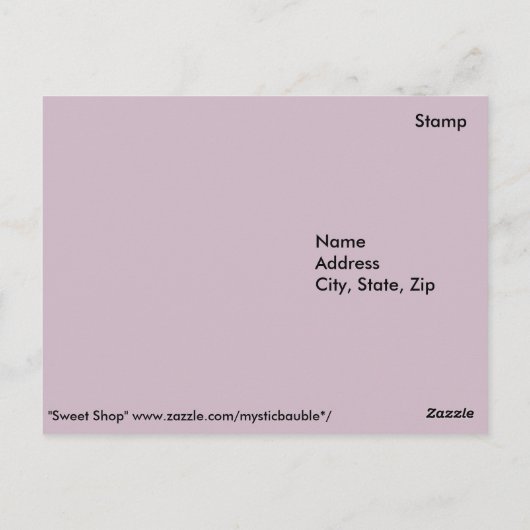 Briefkaarten met suikerbieten (Achterkant)