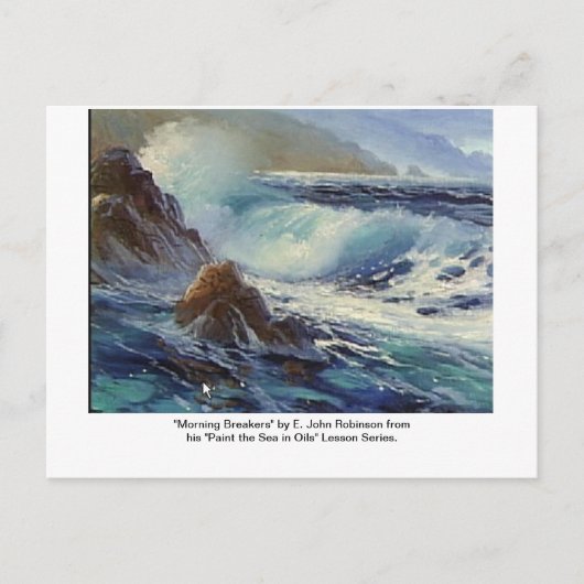 briefkaarten "Morning Breakers" (Voorkant)