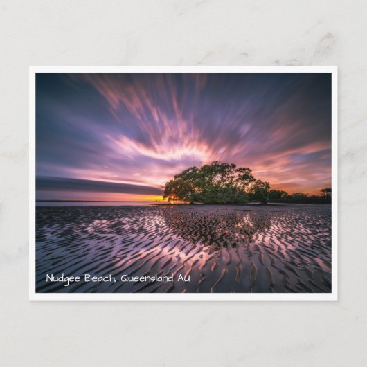 Briefkaarten - Nudgee Beach Queensland AU (Voorkant)