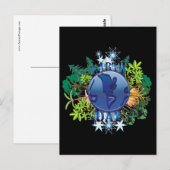 Briefkaarten op Aarde | Earth Day Briefkaart (Voorkant / Achterkant)
