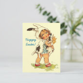 Briefkaarten Paasgroeten PC Schattigee  Stijl (Staand voorkant)