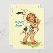 Briefkaarten Paasgroeten PC Schattigee  Stijl (Voorkant / Achterkant)