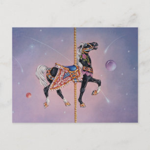 Briefkaarten - Petaluma Carousel Horse 2