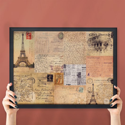  Briefkaarten poster voor de ontkoppeling van meub