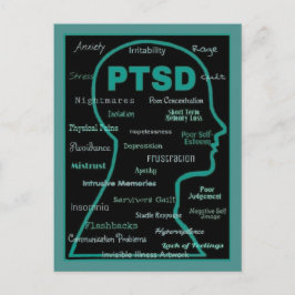 BRIEFKAARTEN...PTSD - Symptomen Briefkaart