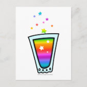 BRIEFKAARTEN - RAINBOW SHOT GLASS (Voorkant)