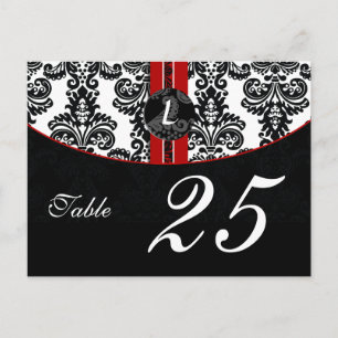 briefkaarten rode dampmonogram