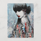 Briefkaarten - Rode lipstick (Voorkant)