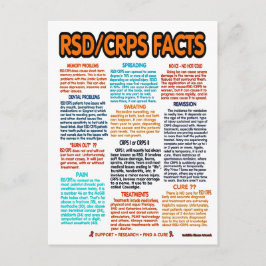 BRIEFKAARTEN...RSD/CRPS - Feiten Briefkaart