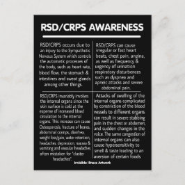 BRIEFKAARTEN...RSD/CRPS - Info Briefkaart