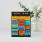 BRIEFKAARTEN...RSD/CRPS - Info Briefkaart (Staand voorkant)