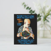 BRIEFKAARTEN...RSD/CRPS - Rechter niet op Briefkaart (Staand voorkant)