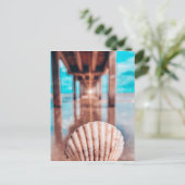 briefkaarten schelp (Staand voorkant)