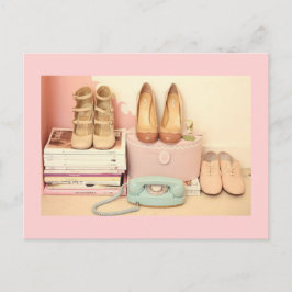  Briefkaarten, schoenen Briefkaart