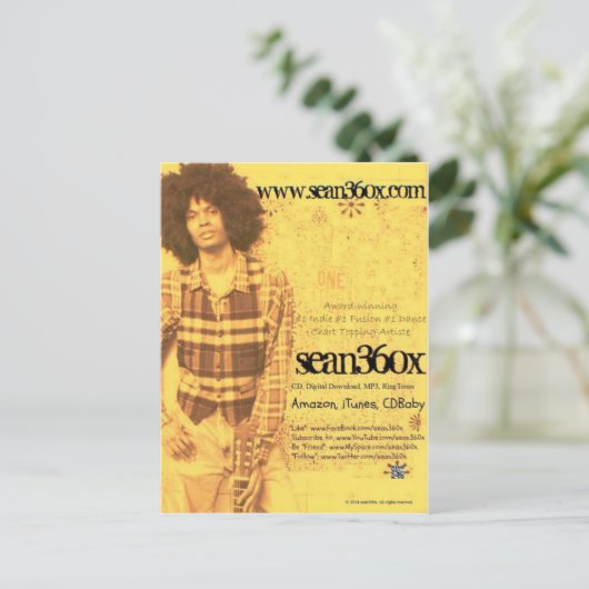 Briefkaarten sean360x Graffiti (Staand voorkant)