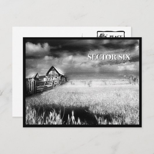 Briefkaarten: Sector 6 Briefkaart (Voorkant / Achterkant)