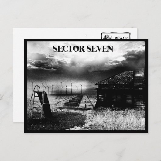 Briefkaarten: Sector 7 Briefkaart (Voorkant / Achterkant)