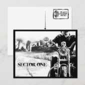 Briefkaarten: Sector één Briefkaart (Voorkant / Achterkant)