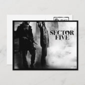 Briefkaarten: Sector vijf Briefkaart (Voorkant / Achterkant)