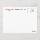 Briefkaarten: Sol Duc-Herfsten Briefkaart (Achterkant)