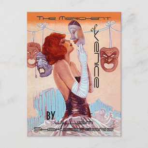 Briefkaarten Theater-Poster-Kijk Shakespeare