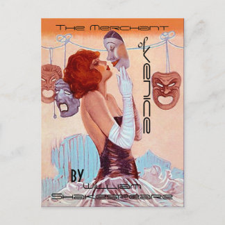 Briefkaarten  Theater-Poster-Kijk Shakespeare