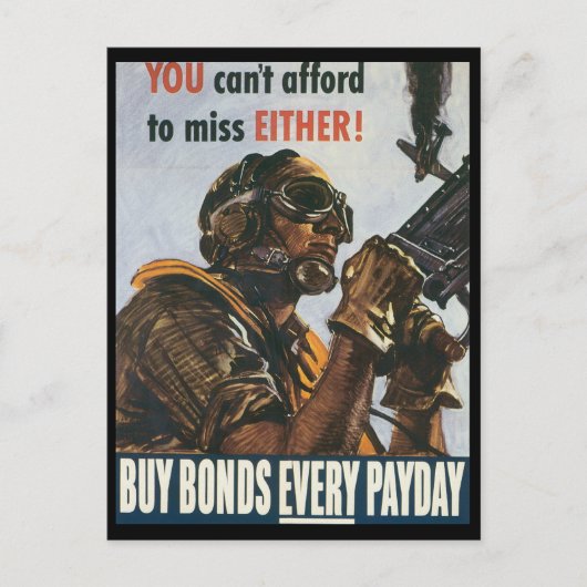 Briefkaarten uit de oorlog, Amerikaanse obligatie (Voorkant)
