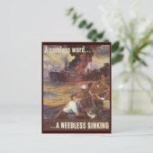 Briefkaarten uit de Wereldoorlog, losse oliespots  (Staand voorkant)