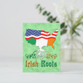 Briefkaarten van Amerikaanse Ierse rots (Staand voorkant)