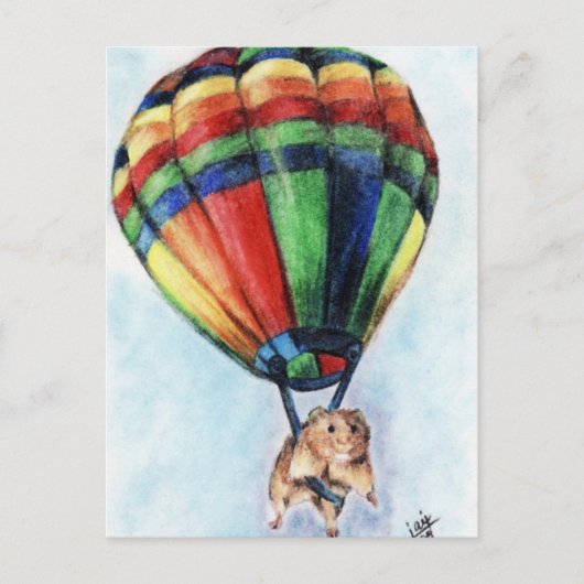 Briefkaarten van ballonvaarders (Voorkant)