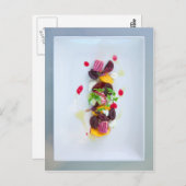 Briefkaarten van betonsalade (Voorkant / Achterkant)