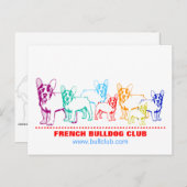 Briefkaarten van Bulldog (Voorkant / Achterkant)