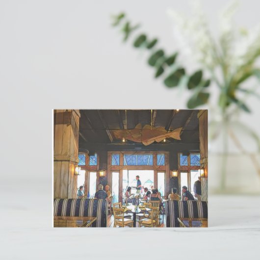 Briefkaarten van Cape Cod (Captain Kidd, Bossen Ho (Staand voorkant)