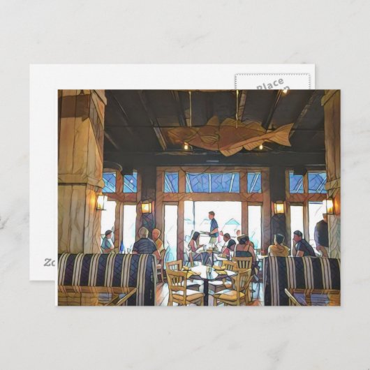 Briefkaarten van Cape Cod (Captain Kidd, Bossen Ho (Voorkant / Achterkant)