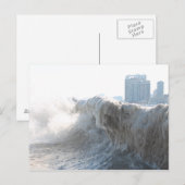 Briefkaarten van Chicago/Lake Michigan (Voorkant / Achterkant)