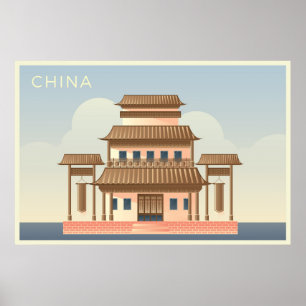 Briefkaarten van China Poster