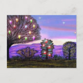 Briefkaarten van Christmas Sunset (Voorkant)