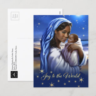 Briefkaarten van de Amerikaanse Madonna-kerstmis