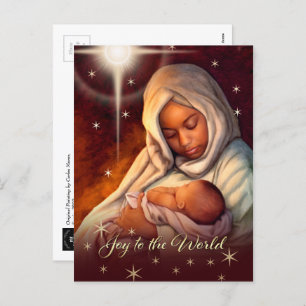 Briefkaarten van de Amerikaanse Madonna-kerstmis