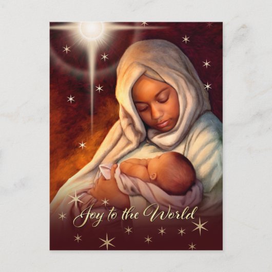 Briefkaarten van de Amerikaanse Madonna-kerstmis (Voorkant)