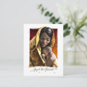 Briefkaarten van de Amerikaanse Madonna-kerstmis (Staand voorkant)