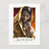 Briefkaarten van de Amerikaanse Madonna-kerstmis (Voorkant)