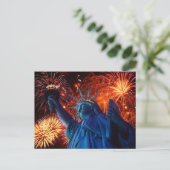 Briefkaarten van de Amerikaanse Vrijheid (Staand voorkant)