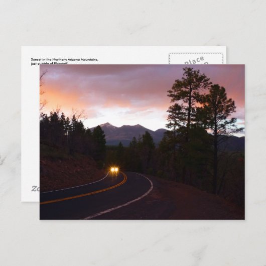 Briefkaarten van de bergzondst (Voorkant / Achterkant)