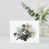 Briefkaarten van de Chickadee (Staand voorkant)