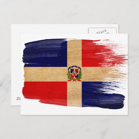 Briefkaarten van de Dominicaanse Republiek (Voorkant / Achterkant)