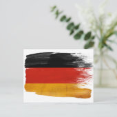 Briefkaarten van de Duitse vlag (Staand voorkant)