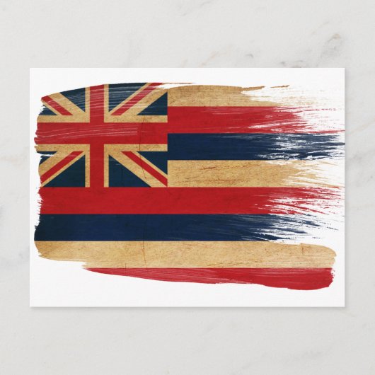 Briefkaarten van de Hawaii-vlag (Voorkant)